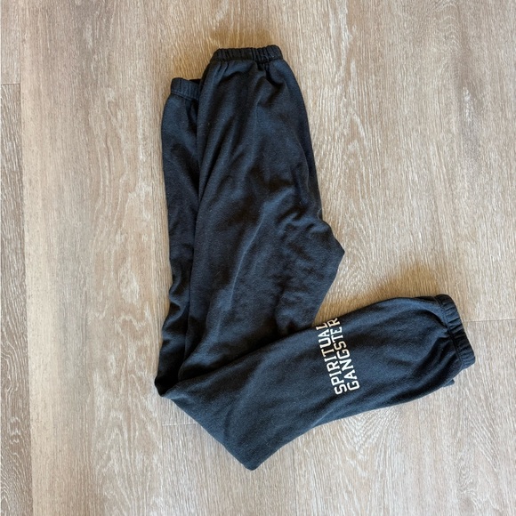 Spiritual Gangster Charcoal Joggers - Picture 1 of 1